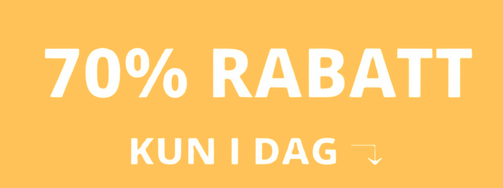 70% rabatt