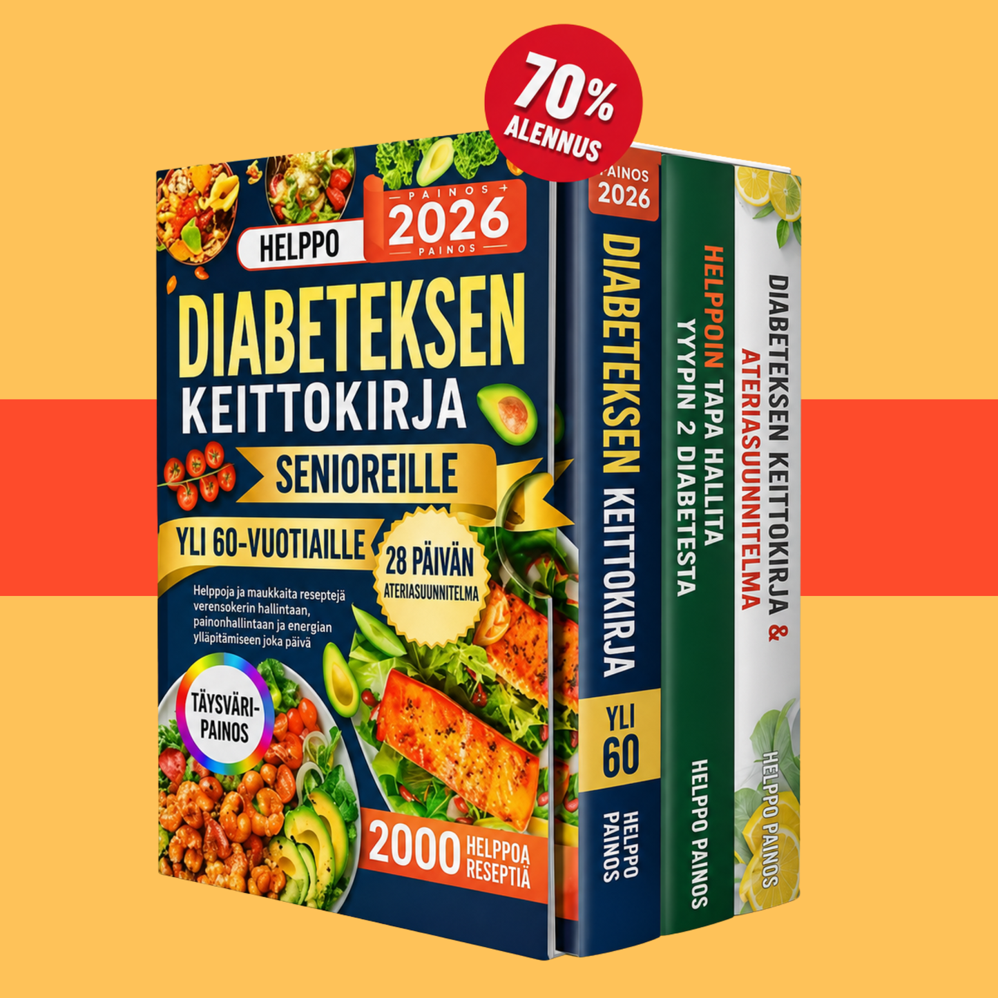 Helpoin diabetesruokavalio yli 60-vuotiaille
