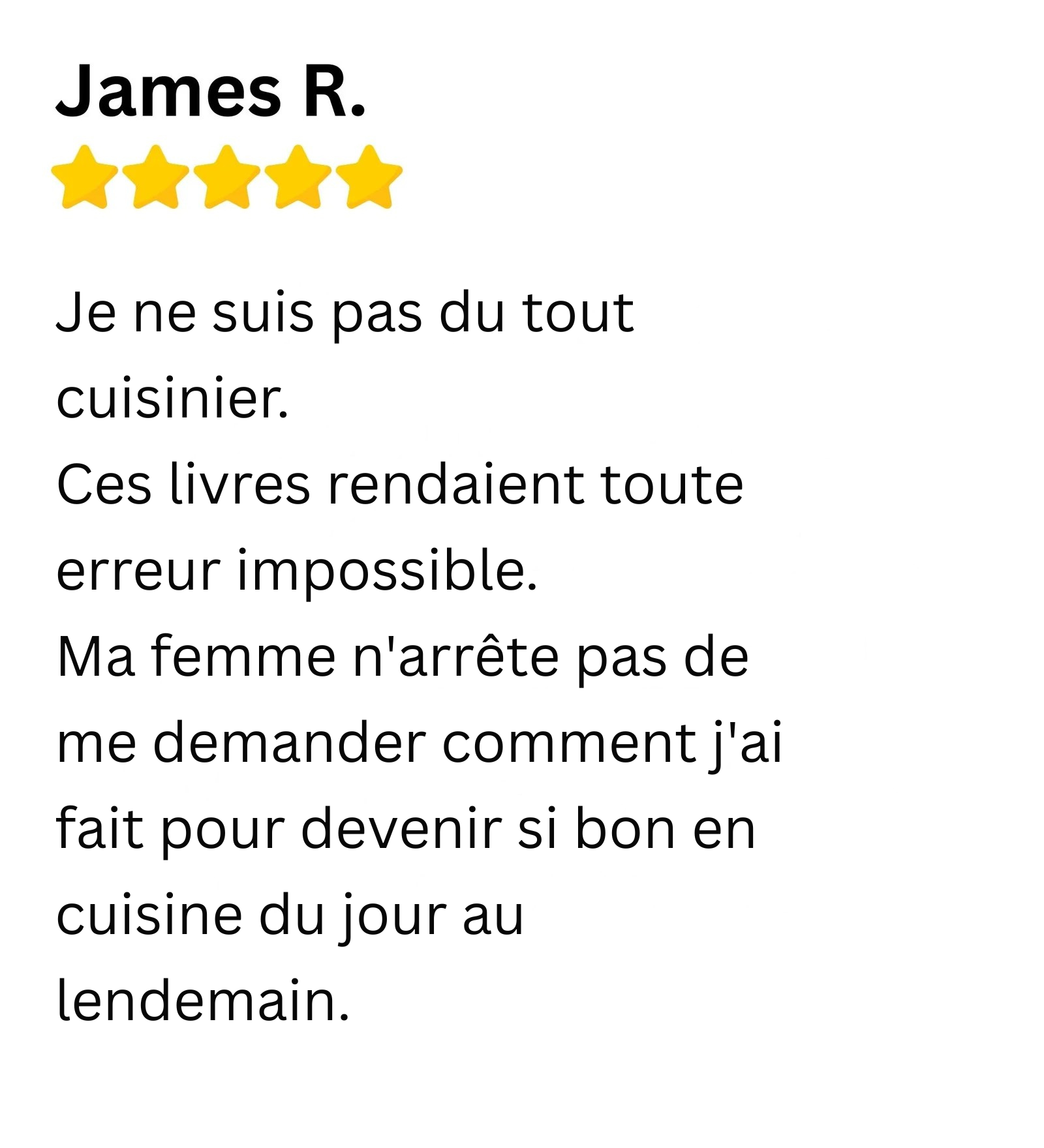 Customer review 1