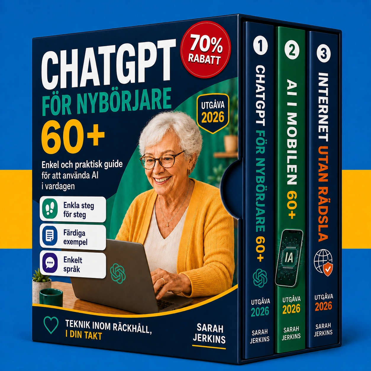 ChatGPT för nybörjare 60+ + 2 BONUS
