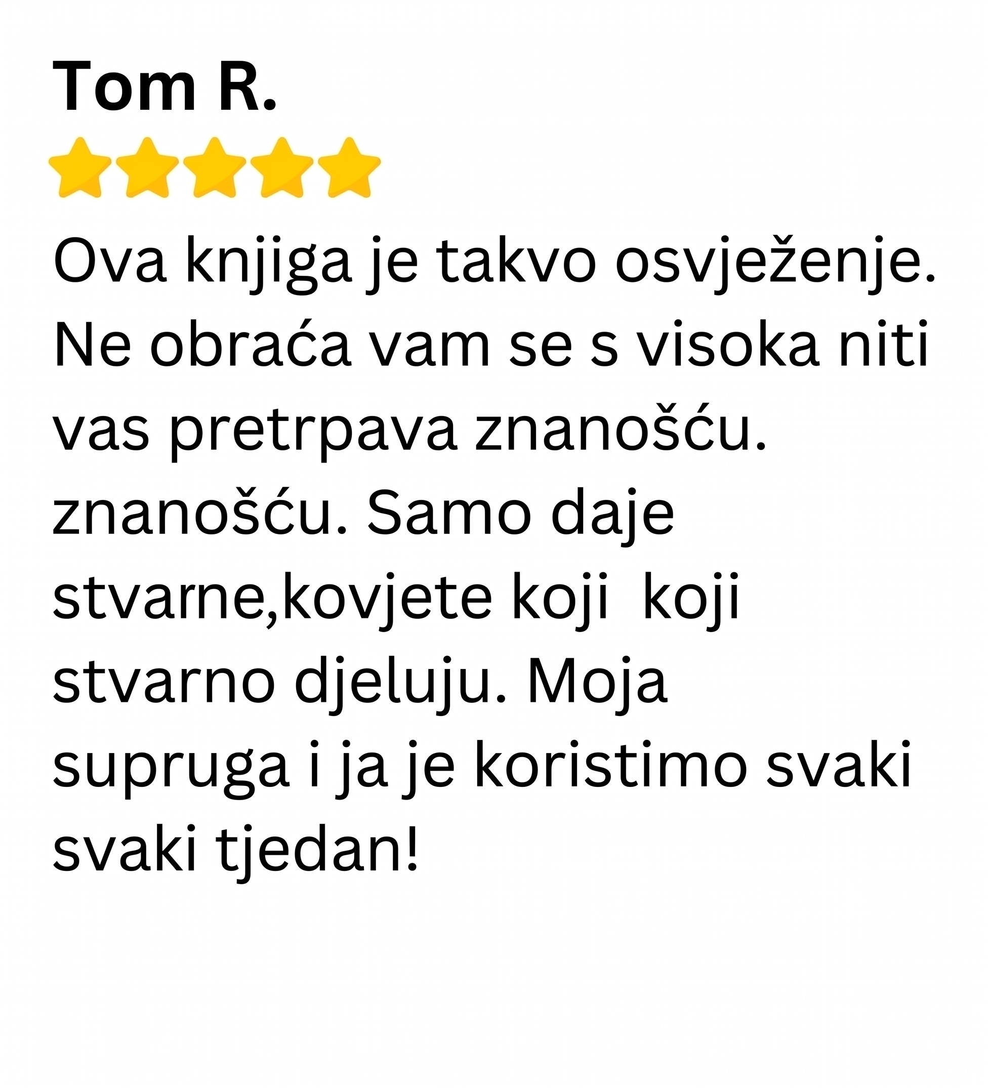 Recenzija kupca 2