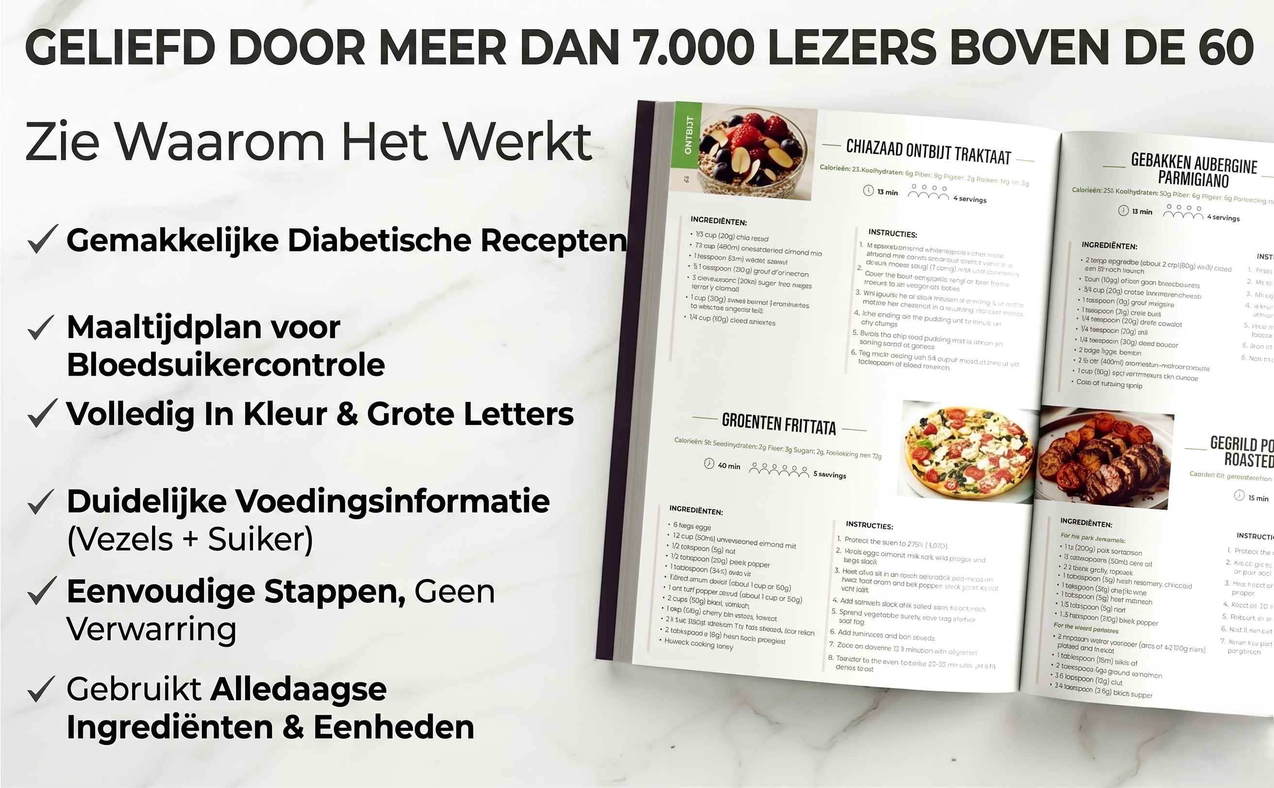 Levensstijlafbeelding diabetisch dieet