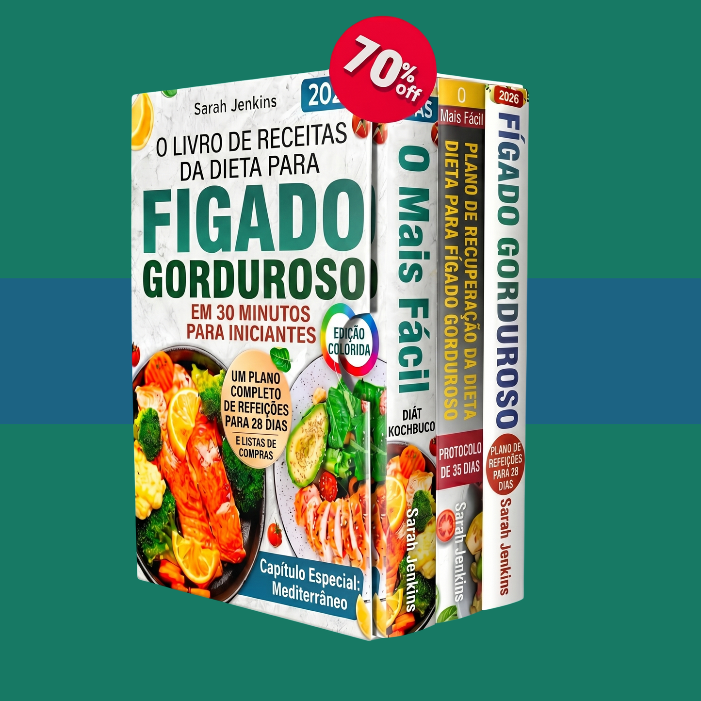 O Livro de Receitas Completo da Dieta do Fígado Gordo para Iniciantes + 2 BÔNUS