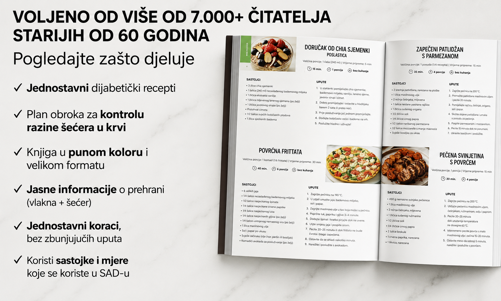 Slika načina života kod dijete za dijabetes