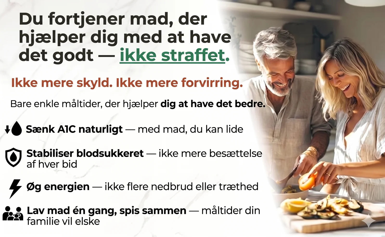 Sundt måltid for diabetikere