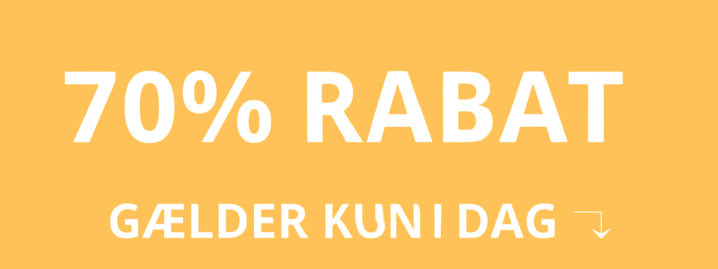 Banner 70% rabat