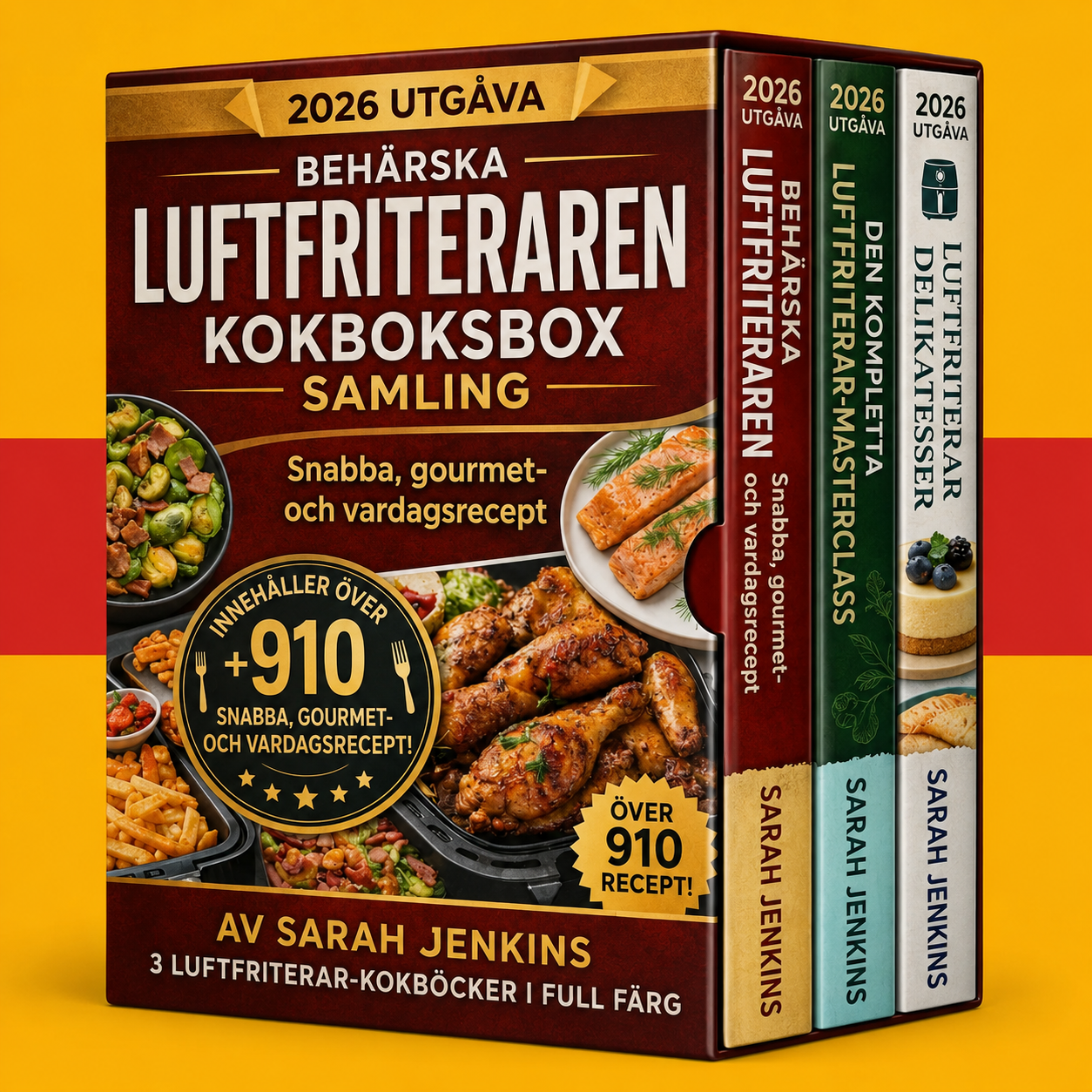 Air Fryer Receptbok för Nybörjare + 2 BONUSAR