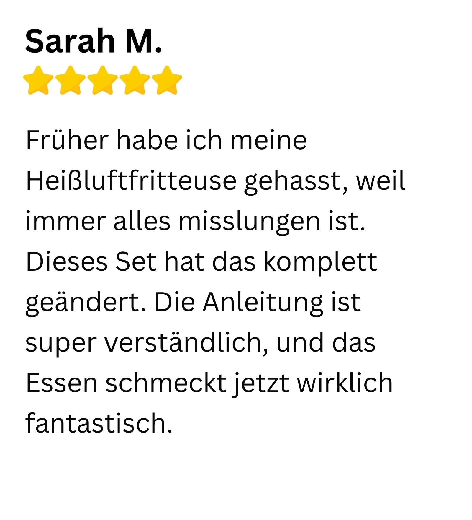 Customer review 2