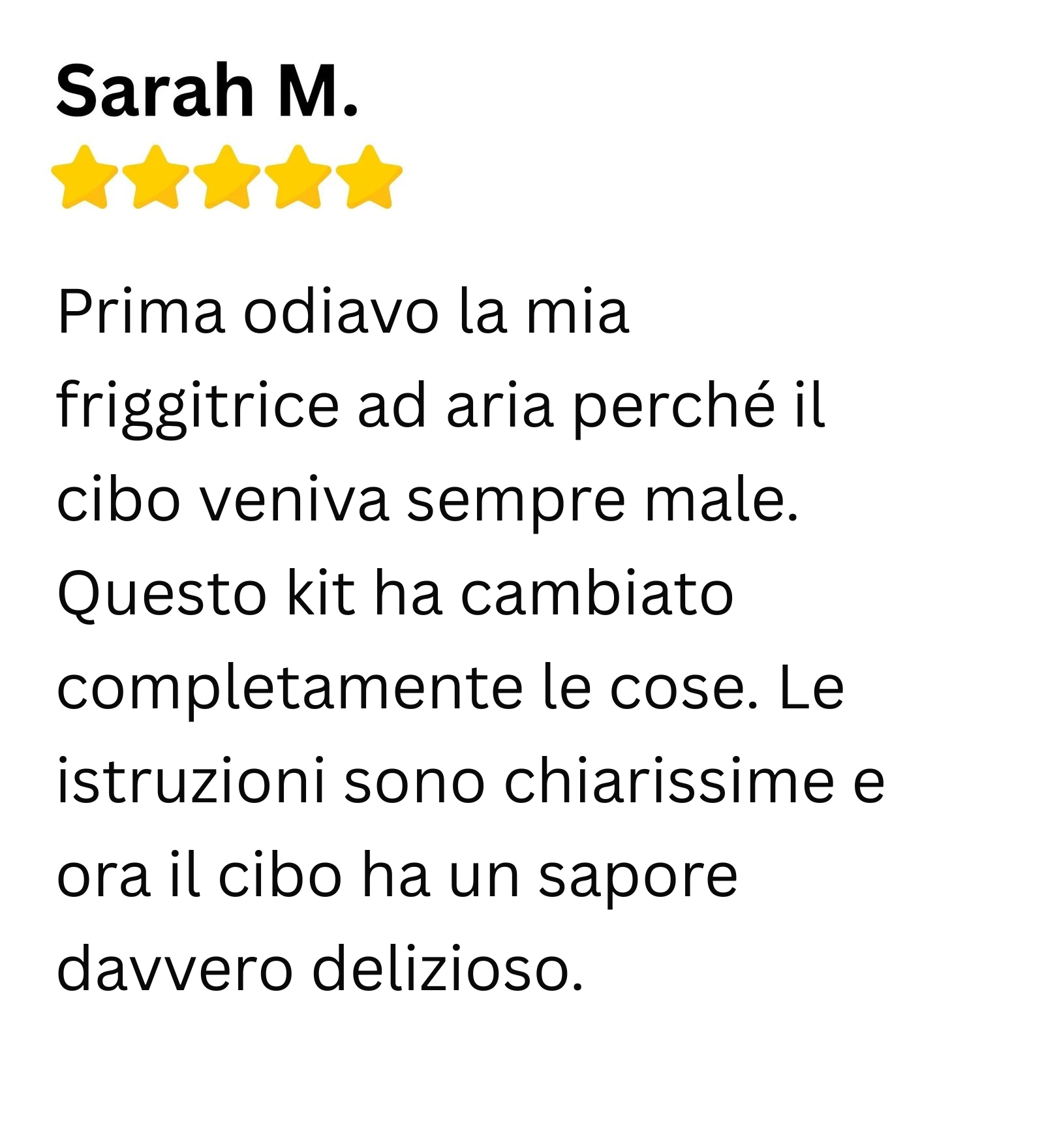 Customer review 2