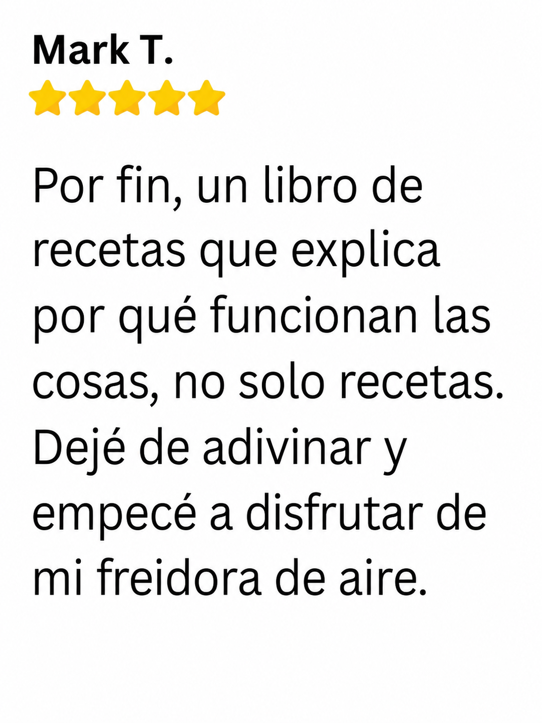 Opinión del cliente 4