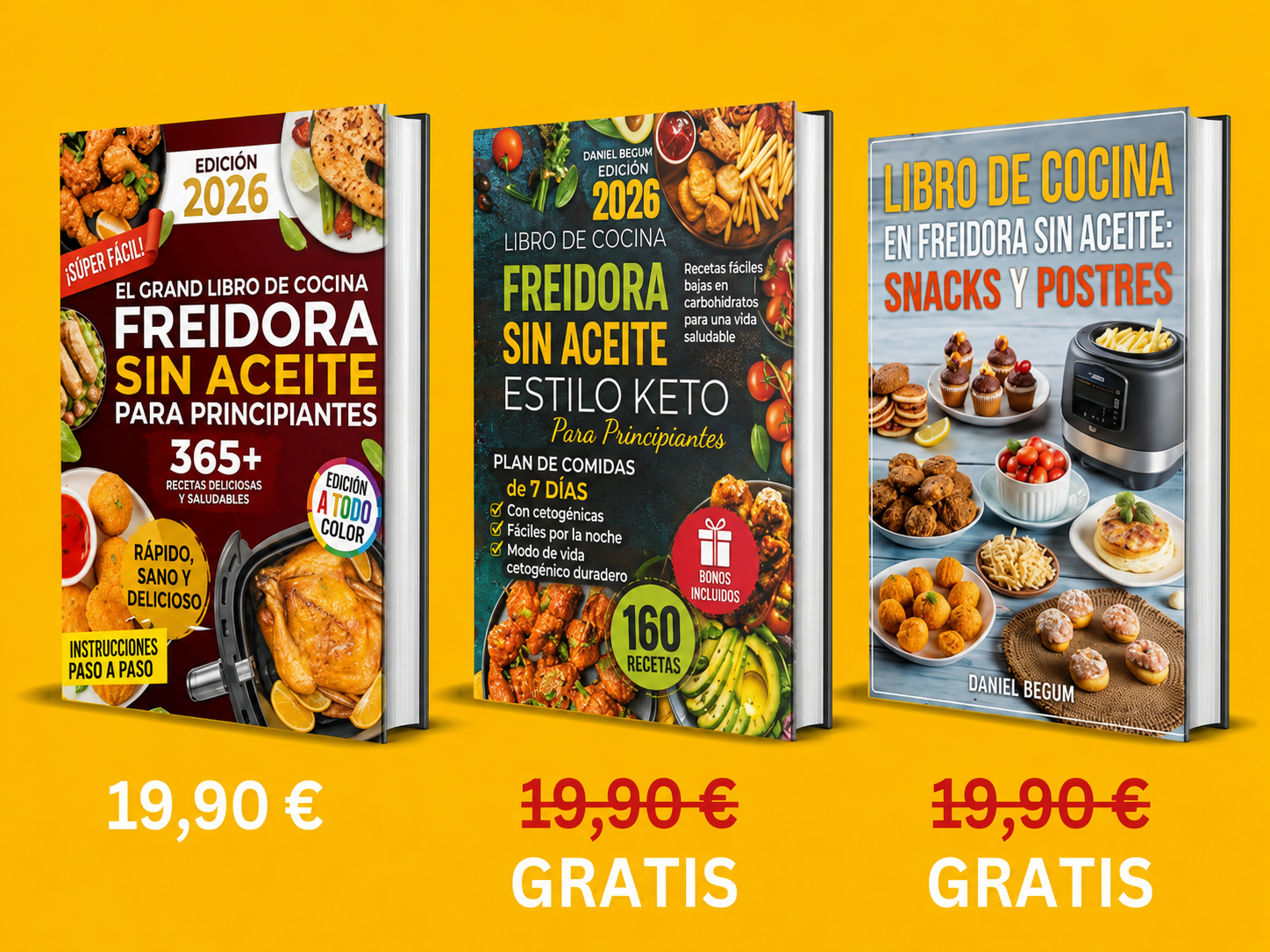 Paquete de 3 libros