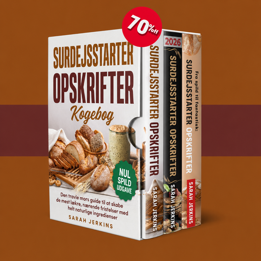 Surdejsdiscard Opskrifter Kogebog + 2 BONUSSER