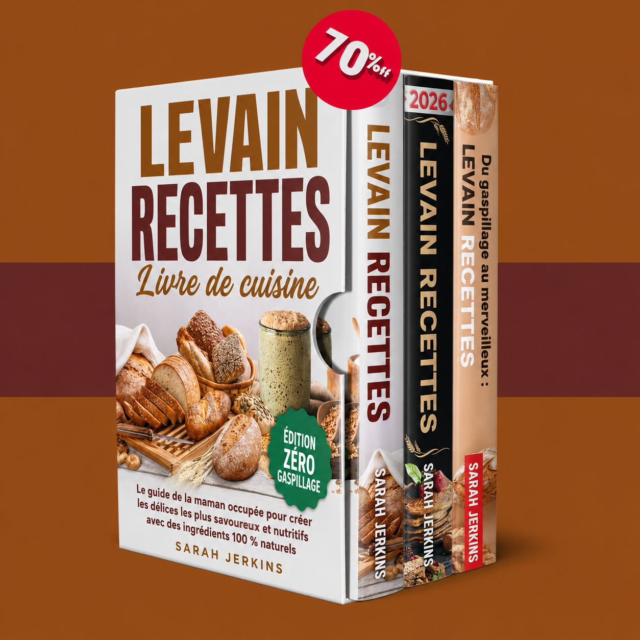 Livre de recettes avec écart de levain + 2 BONUS