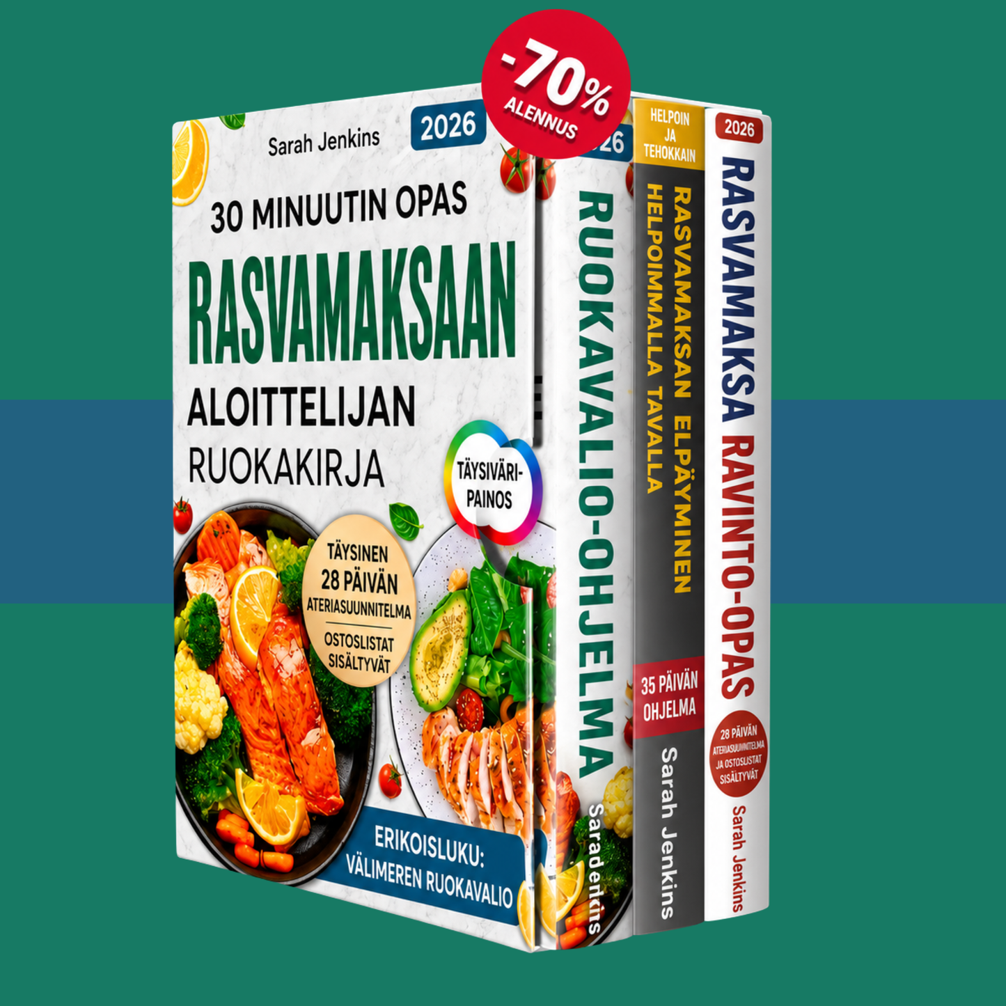 Täydellinen rasvamaksan keittokirja aloittelijoille + 2 BONUSKIRJAA