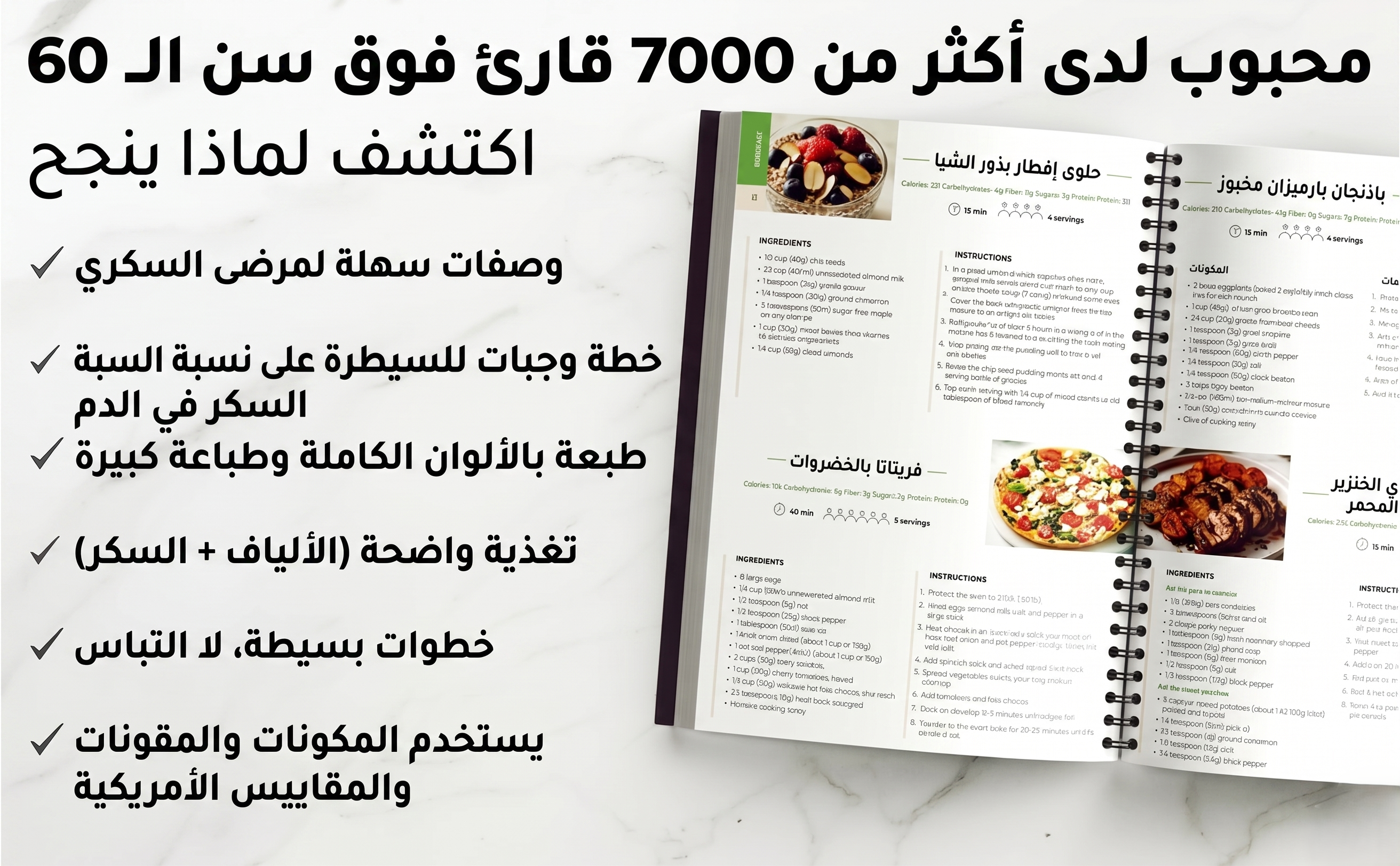 صورة لنمط حياة مريض السكري