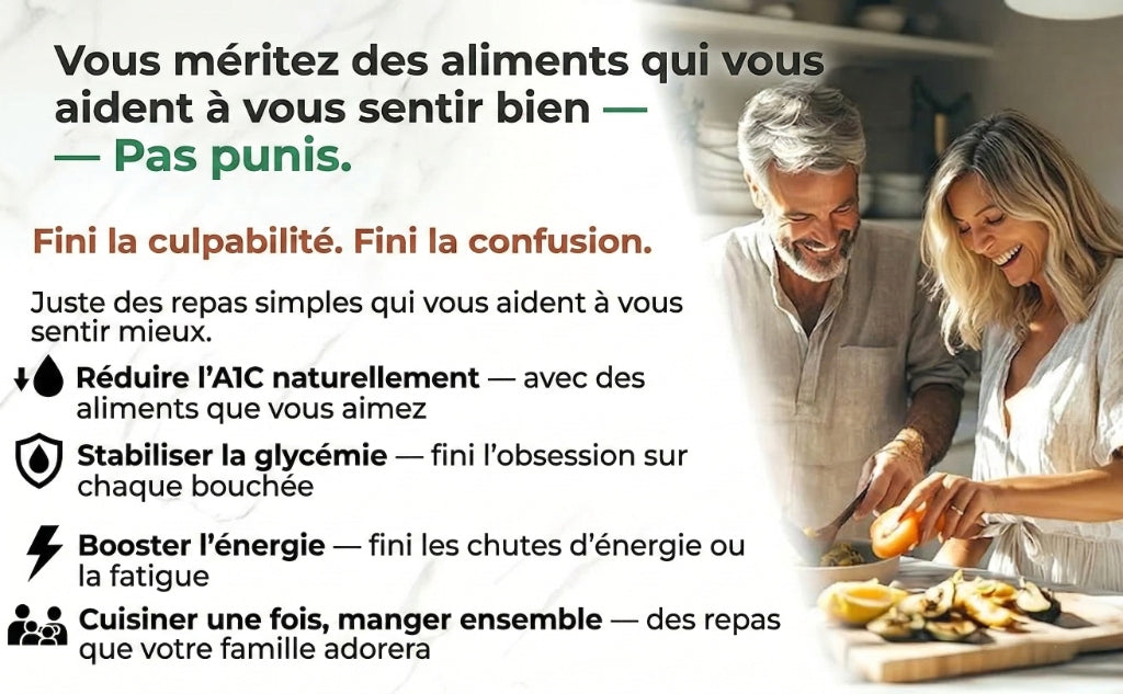 Repas diabétique sain
