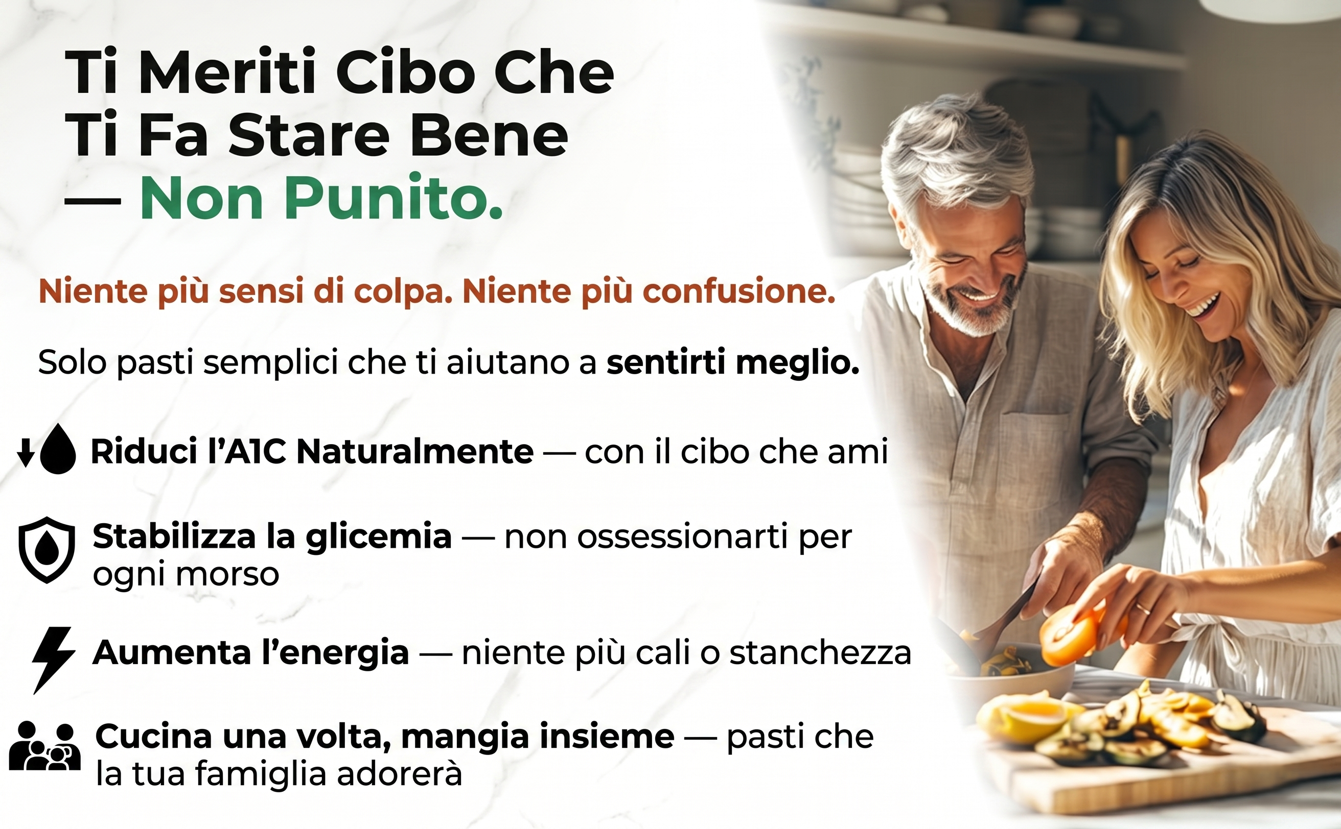 Pasto sano per diabetici