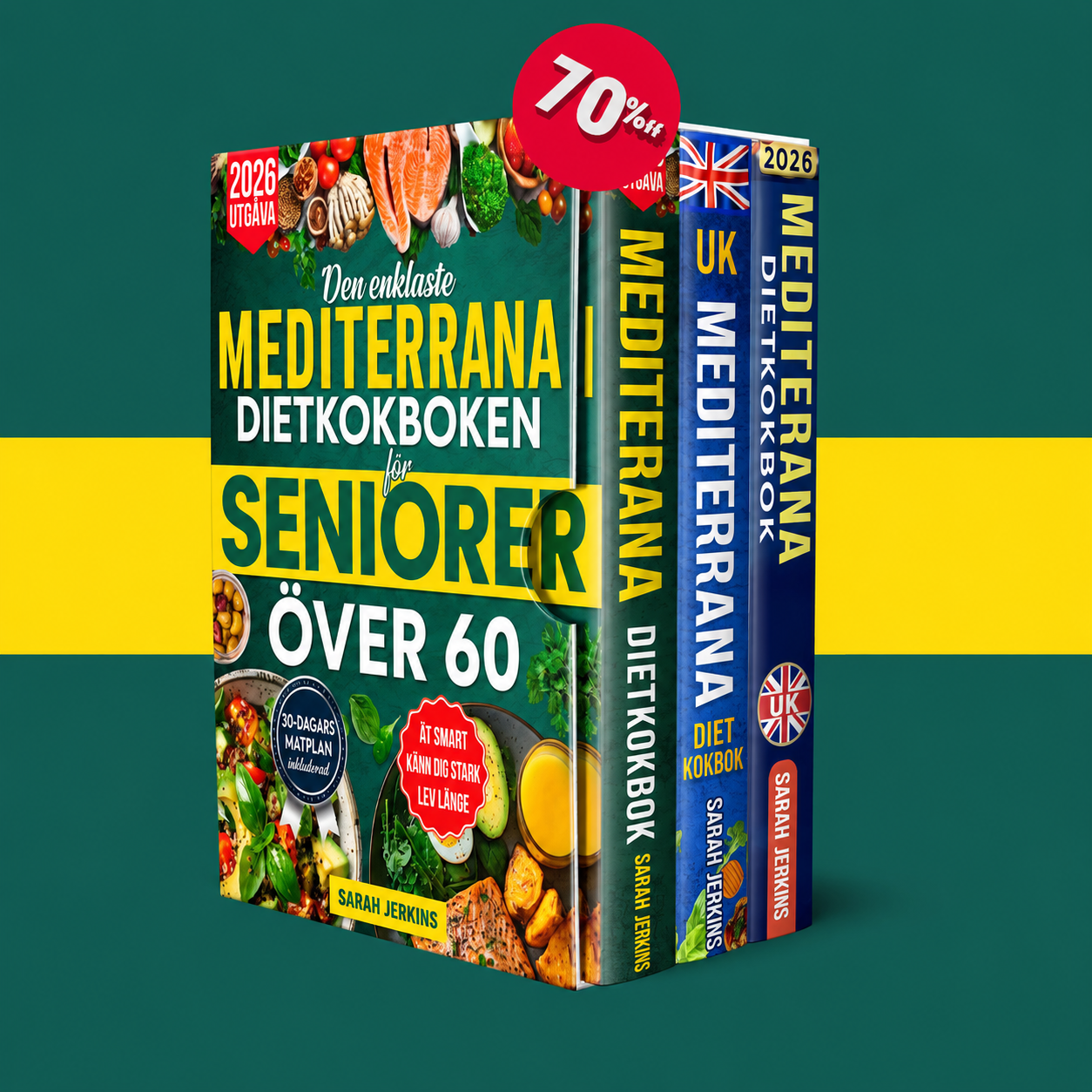 Kokbok för Medelhavskost för seniorer