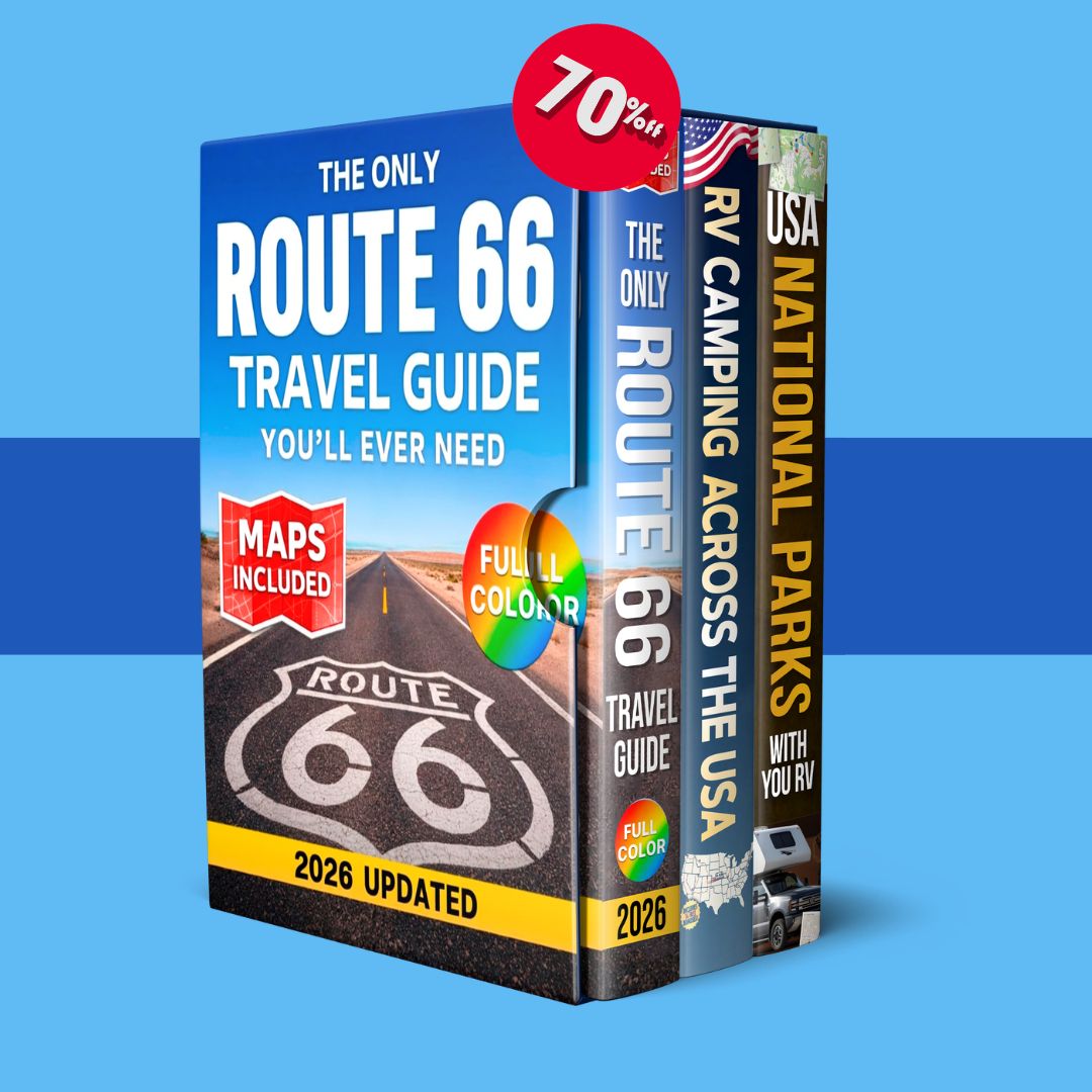 Den eneste rejseguide til Route 66 + 2 BONUSSER