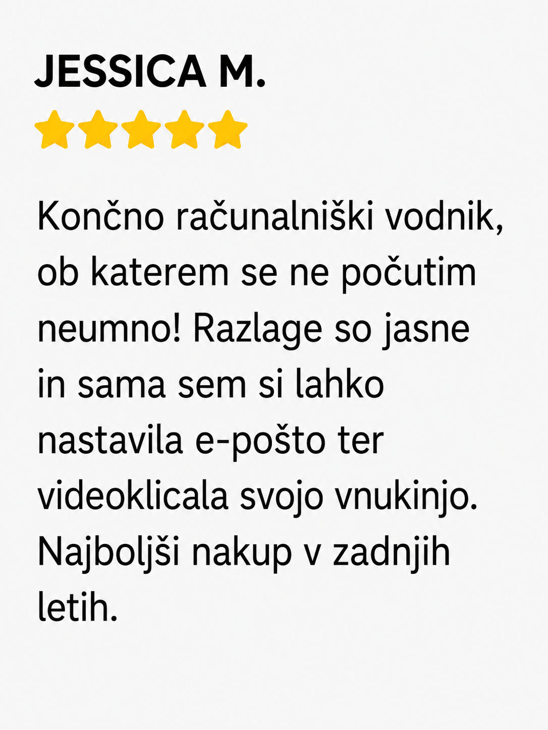 Ocena kupca 1