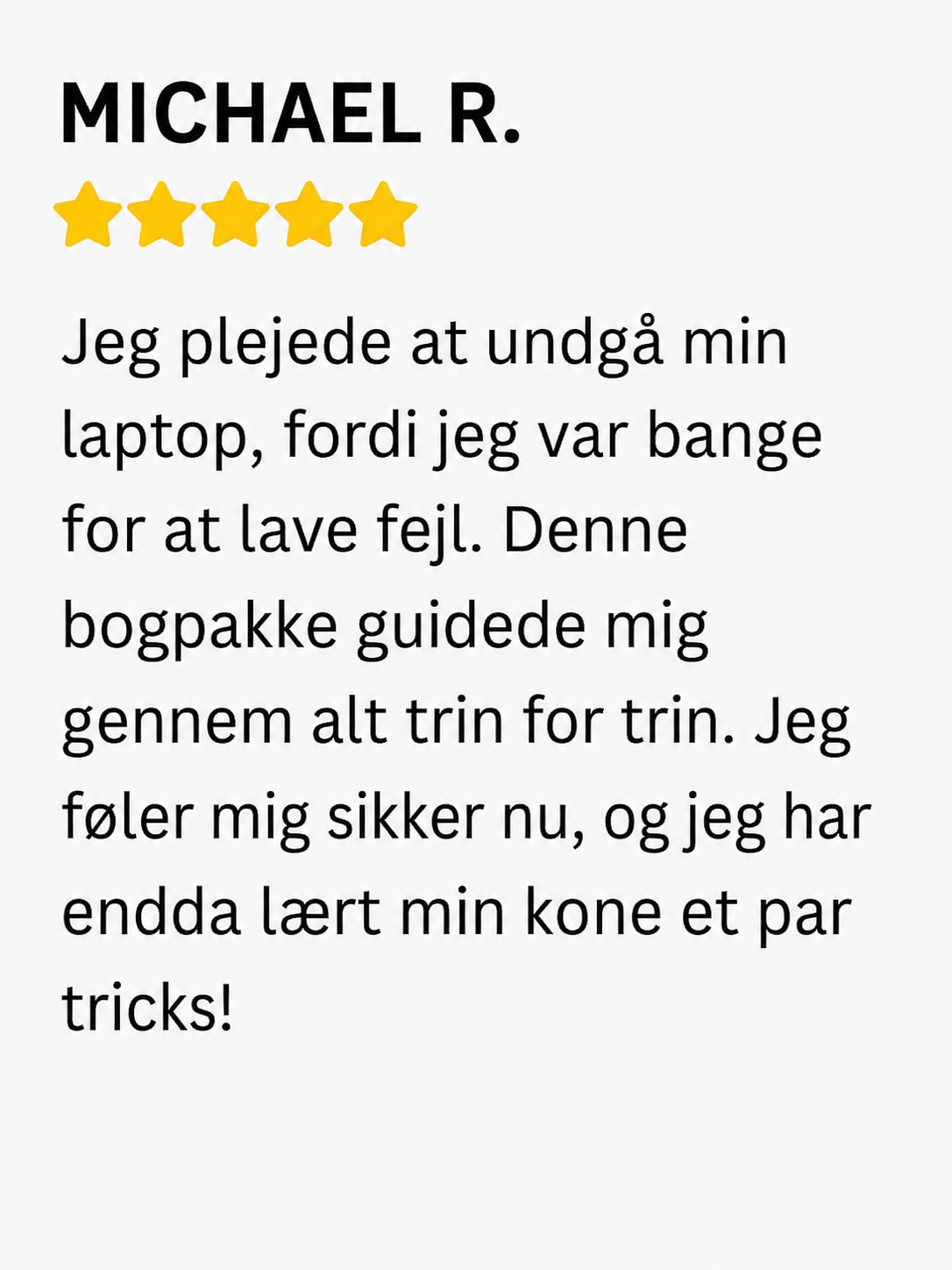 Kundeanmeldelse 2
