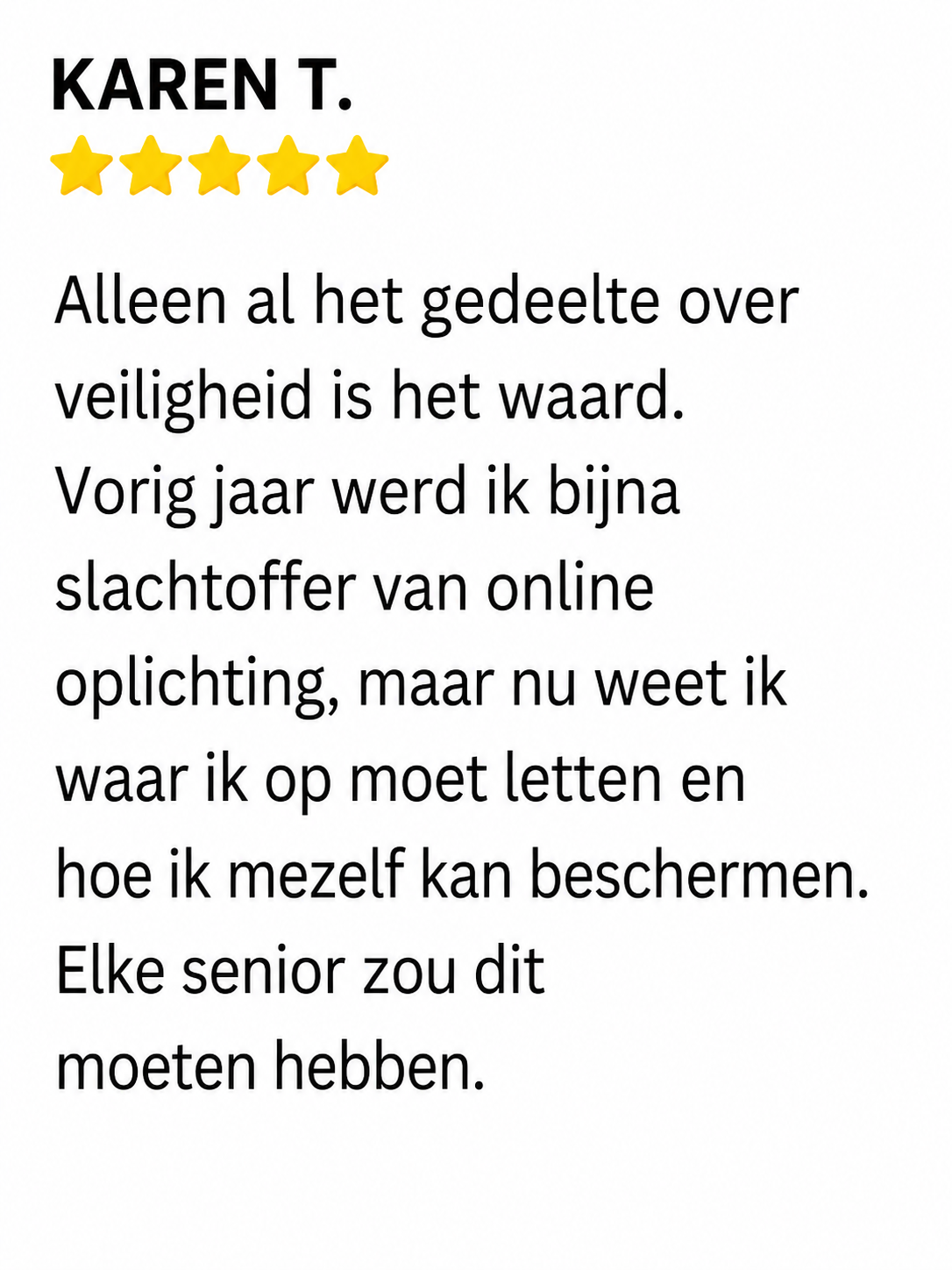 Klantbeoordeling 3
