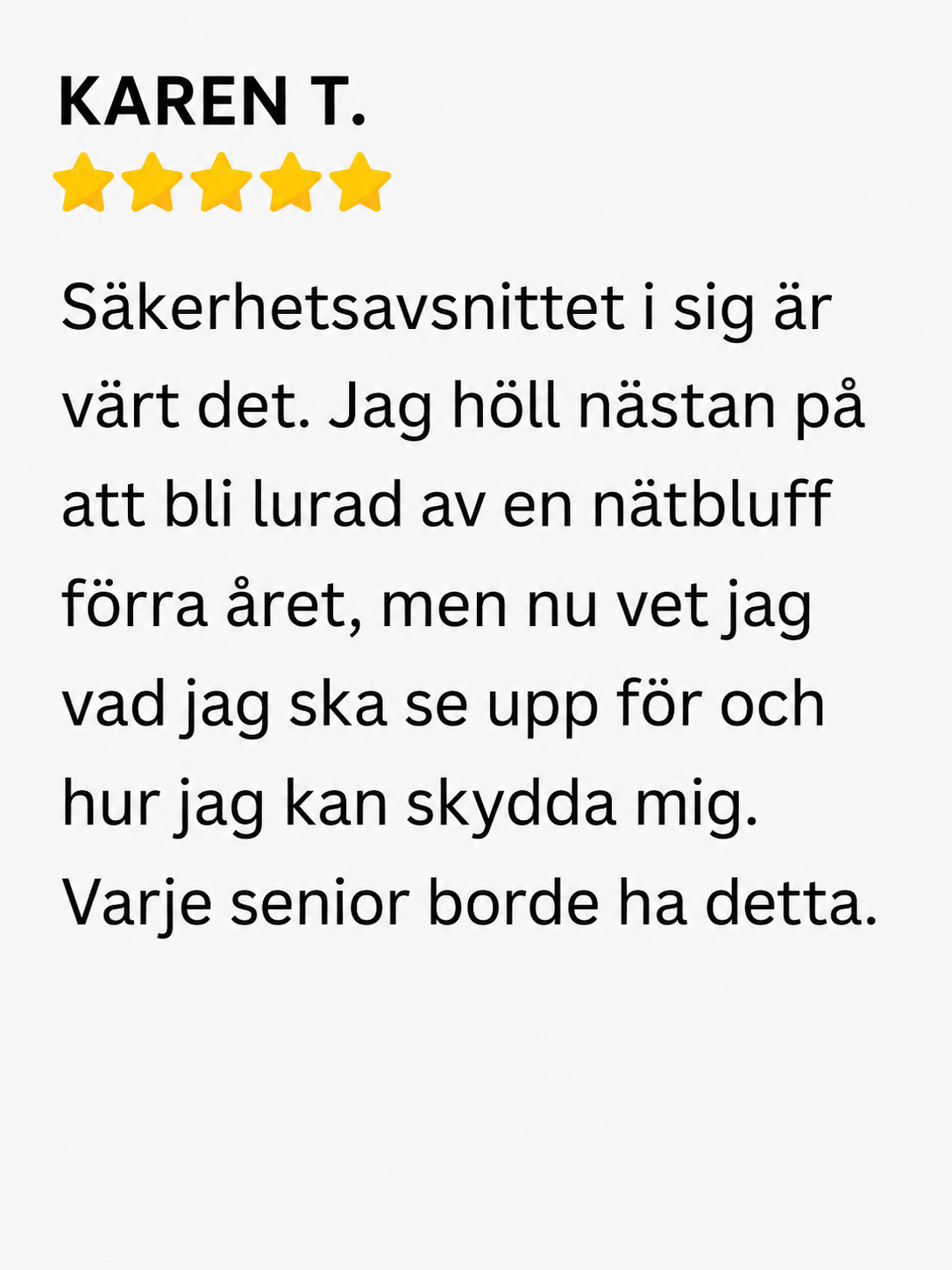 Kundrecension 3