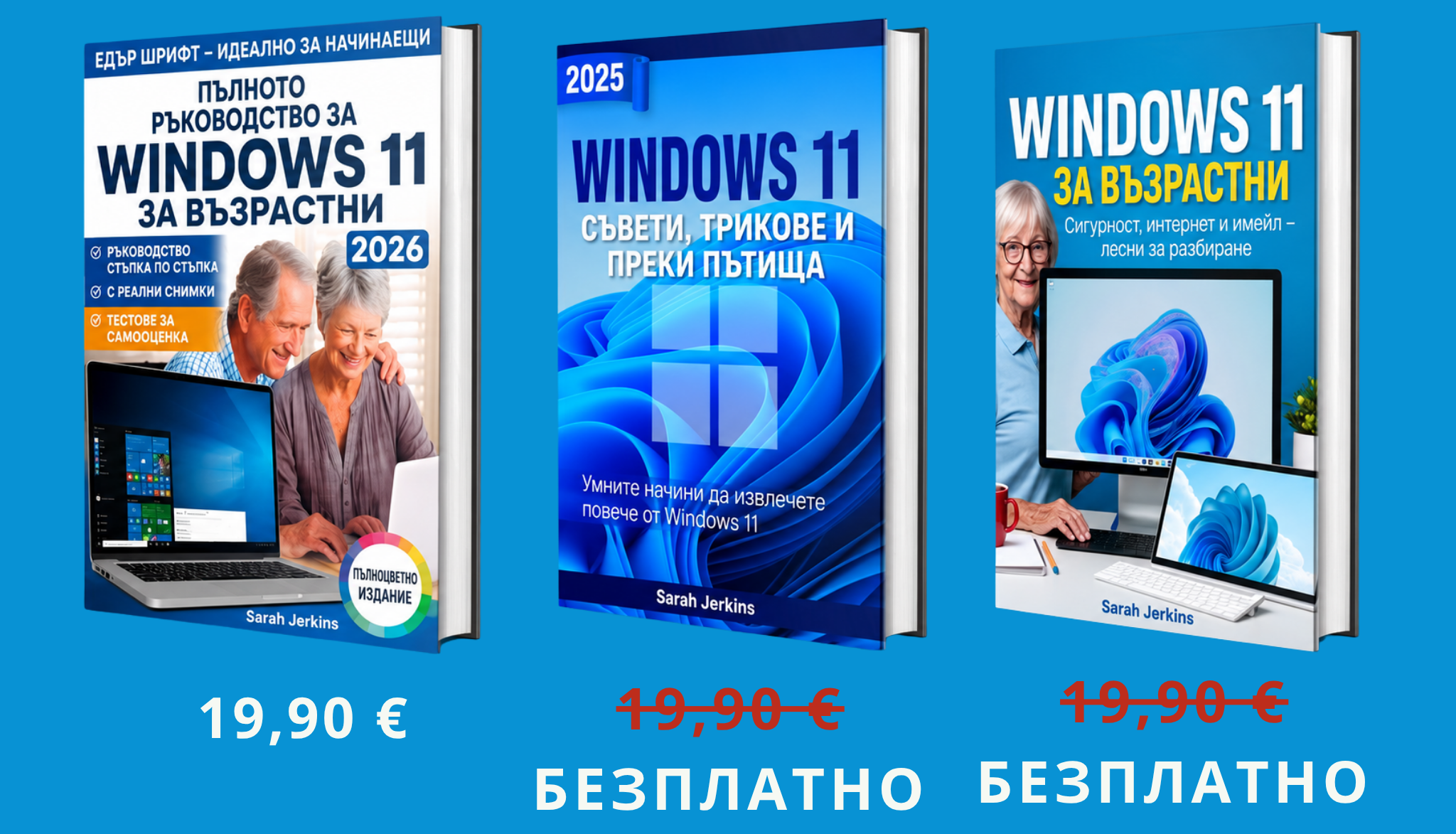 Комплект от 3 книги